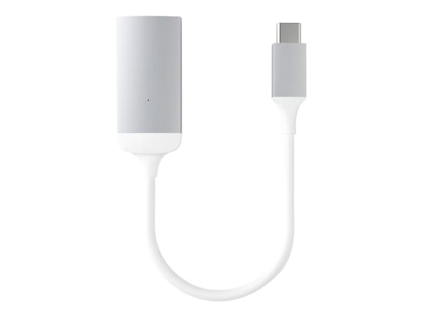 Satechi ST-TCVGAS - Videoadapteri - HD-15 (VGA) hun til USB-C han - 20,3 cm - sølv - 1080p-tuki
