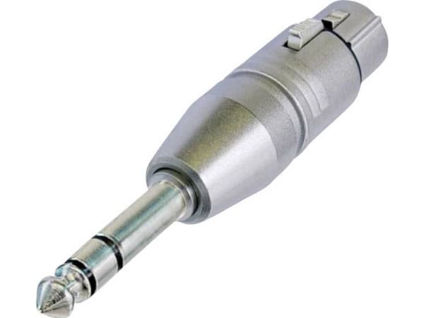 Neutrik NTR-NA3FP, 1/4", XLR, Hopea