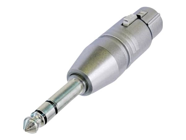 Neutrik NTR-NA3FP, 1/4", XLR, Hopea