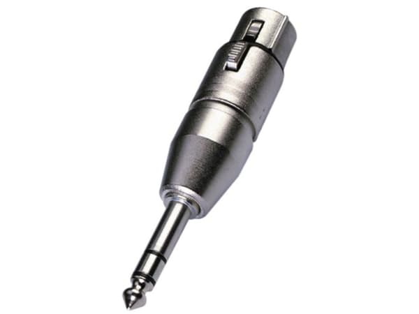 Neutrik NTR-NA3FP, 1/4", XLR, Hopea