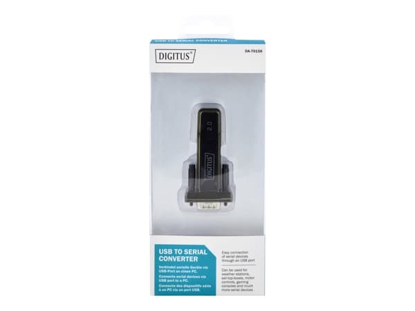 DIGITUS DA-70156 - Seriell adapter - USB - RS-232