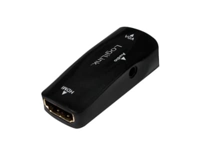 LogiLink CV0108, 1080p, Sort, AG6200, RoHS, CE, HDMI, VGA/3.5 mm