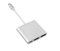Miniatyrbild 4 av 5: Maclean MCTV-840 - Videokort - 24 pin USB-C hane till HDMI, USB typ A, 24 pin USB-C