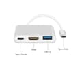 Miniatyrbild 5 av 5: Maclean MCTV-840 - Videokort - 24 pin USB-C hane till HDMI, USB typ A, 24 pin USB-C