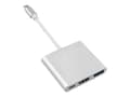 Miniatyrbild 2 av 5: Maclean MCTV-840 - Videokort - 24 pin USB-C hane till HDMI, USB typ A, 24 pin USB-C