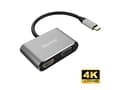 Miniatyrbild 5 av 5: Delock - Extern videoadapter - RTD2171U - USB-C - HDMI - svart
