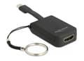 Miniatyrbild 2 av 5: Delock - Extern videoadapter - RTD2171U - USB-C - HDMI - svart