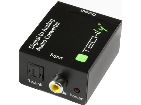 Techly IDATA SPDIF-3, Multiconnection, RCA, Svart
