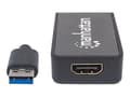 Miniatyrbilde 4 av 5: Manhattan 152259, 2560 x 1440 piksler, CE FCC HDMI HDCP, Sort, Plast, 0,6 mm, 70 g