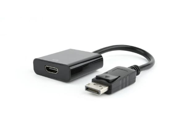 Cablexpert - Videoadapter - DisplayPort han til HDMI hun - 10 cm - lajittelu - 1080p tuki