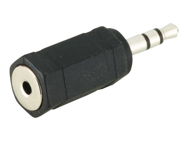 MicroConnect - Audioadapter - mini-phone stereo 3.5 mm hann til stereomikrojakk hunn