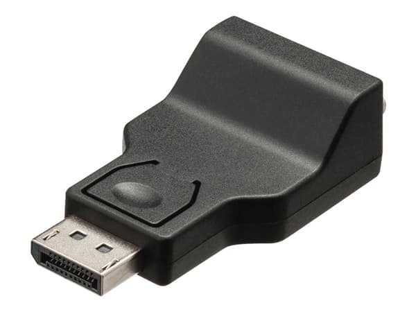 Nedis - Video adapter - DisplayPort (hann) til HD-15 (VGA) (hunn) - svart