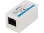 Lanberg - Kopplingsdon för nätverk - RJ-45 (hona) till RJ-45 (hona) - UTP - CAT 5e - vit