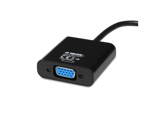 iBOX - Video adapter - HDMI hann til HD-15 (VGA) hunn - 1080p-støtte