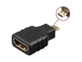 Miniatyrbild 2 av 5: Techly Micro D HDMI - HDMI M/F Micro HDMI D Svart