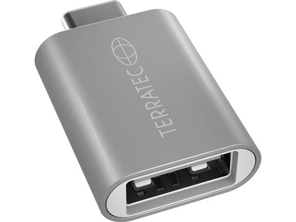 Terratec Connect C1, USB C, USB A, Hopea