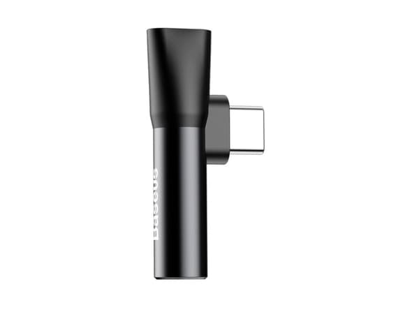 Baseus CATL41-01, Type-C, Type-C / 3.5 mm, Sort