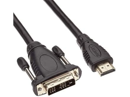 PremiumCord KPHDMD1, 1 m, DVI-D, HDMI, Hankjønn, Hankjønn, Rett