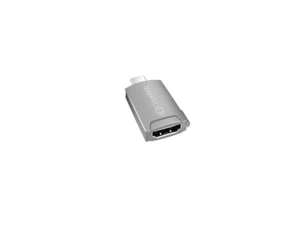 Terratec CONNECT C12, USB Type-C, HDMI, Grå