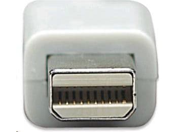 TDCZ KPORTADM01, 0,15 m, Mini DisplayPort, HDMI Typ A (Standard), Manlig kontakt, Kvinnlig kontakt, Vit