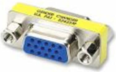 Adapter AV PremiumCord D-Sub (VGA) - D-Sub (VGA) żółty