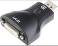 Miniatyrbilde 2 av 3: TDCZ KPORTAD02, DisplayPort (M), DVI (F), Sorter