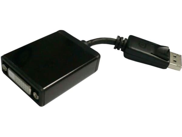 TDCZ KPORTAD04, DisplayPort, DVI-D, Hankjønn, Hunkjønn, 2,7 Gbit/s, Sort