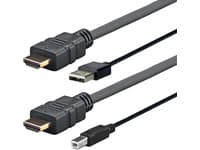 VivoLink Pro - HDMI-kabel - USB, HDMI hann til USB-type B, HDMI hann - 4 m - 4K-støtte