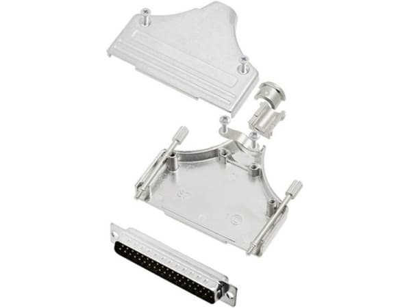 encitech MHDM-37-DBP-K 6355-0005-04 D-SUB stiftliste-sæt 180 ° Poltal: 37 Loddekop 1 Set