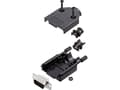 Miniatyrbilde 1 av 2: encitech DTPK-P-09-HDP15-K 6355-0053-01 D-SUB stiftliste-sæt 180 ° Poltal: 15 Loddekop 1 Set