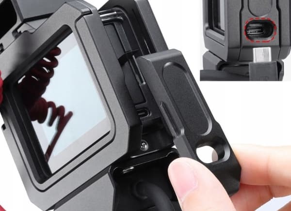 ULANZI Cage / Aluminiumsramme + 3x Adapter for Gopro Hero 8 Black
