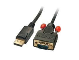 MicroConnect - Videokonverter - DisplayPort - VGA - svart