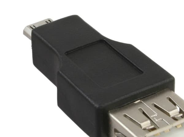 InLine 31604, USB 2.0 A female, USB A, Svart