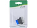 Miniatyrbild 4 av 5: InLine 33444I, 2x USB A, USB 3.0 (19pin), 0,05 m, Svart, Blå