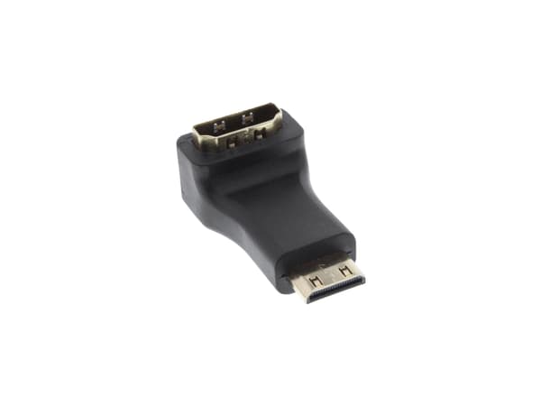 InLine 17690K, HDMI A female, HDMI C, Sort