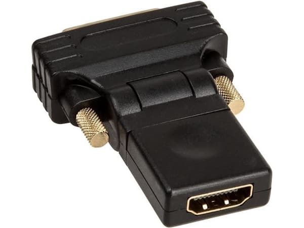 InLine 17660W, HDMI, DVI-D, Svart