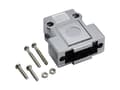 Miniatyrbilde 2 av 2: BKL Electronic 10120247 10120247 D-SUB-kabinet Poltal: 9 Plastic, metalliseret 180 ° Sølv 1 stk