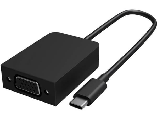 Microsoft Surface USB-C to VGA Adapter - Video adapter - 24 pin USB-C hann til HD-15 (VGA) hunn - for Surface Book 2