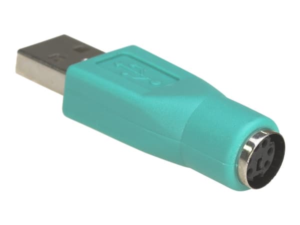 Akyga - Hiirisovitin - PS/2 (naaras) USB (uros) - vihreä