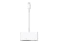 Miniatyrbilde 2 av 5: Apple - Video adapter - VGA - Lightning hann til 15 pin D-Sub (DB-15), Lightning hunn - 1080p-støtte