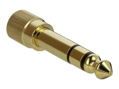 DeLOCK - Lydadapter - stereo minijackplugg (hun) til stereoplugg (hun)