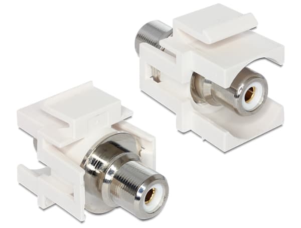 DeLOCK 86307, Valkoinen, RCA, RCA, 18 mm, 33,2 mm, 22,3 mm