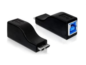Delock - USB-adapter - Micro-USB typ B (hane) till USB Type B (hona) - USB 3.0