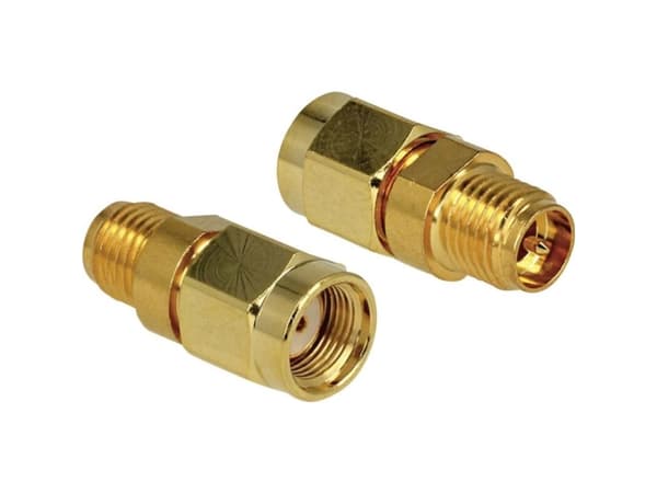 Delock - RF-sovitin - RP-SMA han til RP-SMA hun