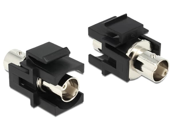 DeLOCK 86351, Musta, Hopea, BNC, BNC, 32,5 mm, 18 mm, 22,3 mm