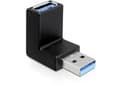 Miniatyrbild 4 av 5: DeLOCK - USB-adapter - USB Typ A (han) till USB Typ A (hun) - USB 3.0 - sort