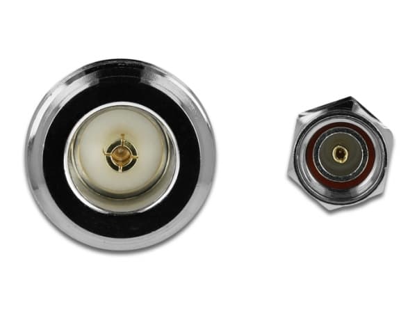 Delock - Antenneadapter - N-stikforbindelse (R) till RP-SMA (P)