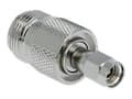 Miniatyrbild 1 av 5: Delock - Antenneadapter - N-stikforbindelse (R) till RP-SMA (P)