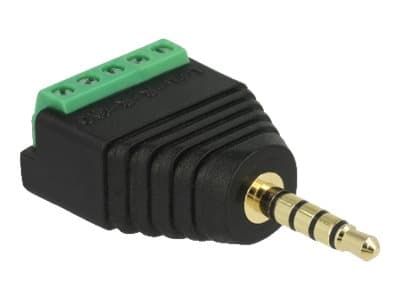 Delock - Audioadapter - 5-pols minijakk hann til 5-pins terminalblokk