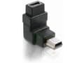 Miniatyrbild 5 av 5: Delock - USB-förlängningskabel - mini-USB typ B (hane) till mini-USB typ B (hona) - 90° kontakt
